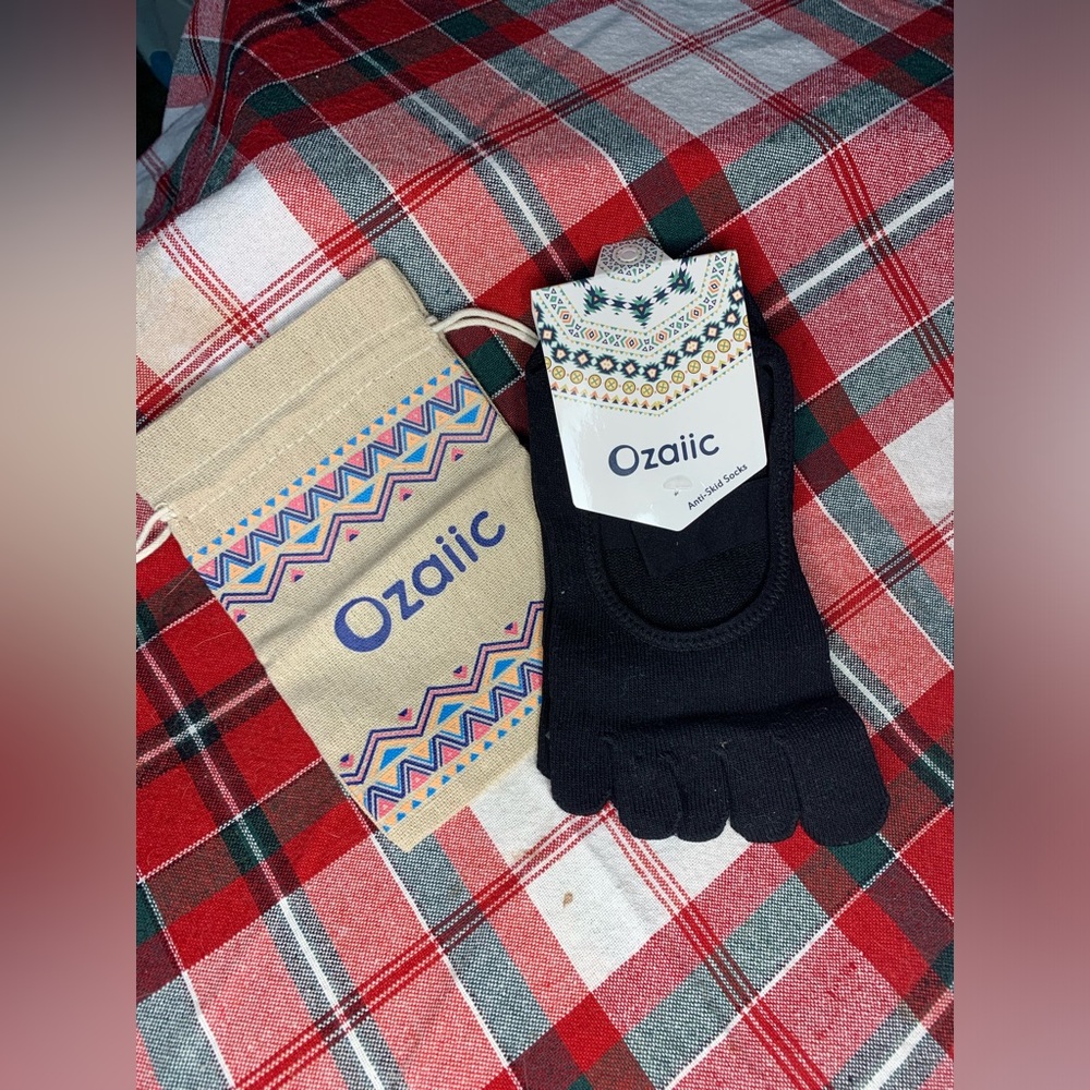 Black Yoga Socks